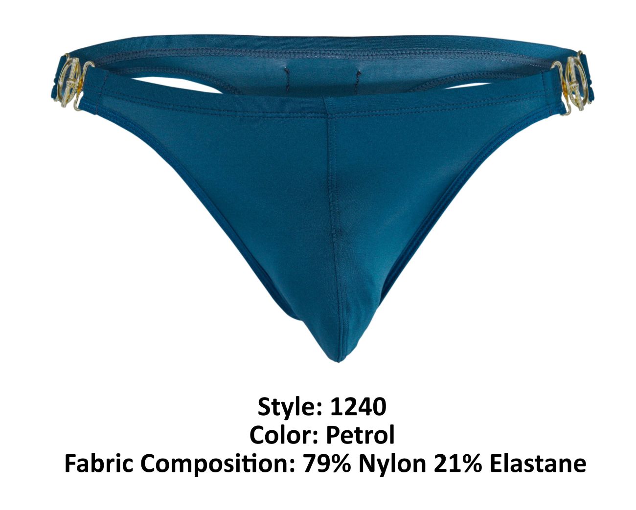 Clever 1240 Eros Tangas Farbe Petrol