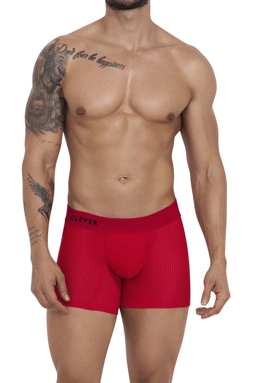 Clever 1260 Euphoria Boxershorts Farbe Rot