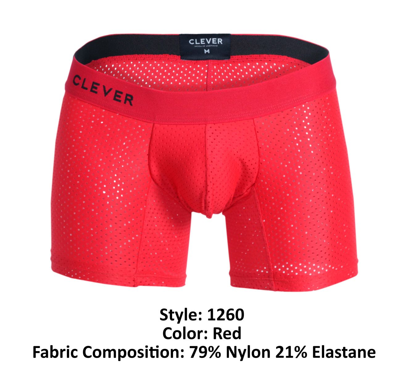 Clever 1260 Euphoria Boxershorts Farbe Rot