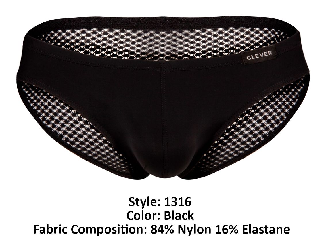 Clever 1316 Urge Briefs Color Black