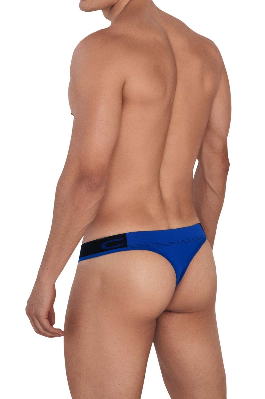 Clever 1408 Wood Thongs Color Blue