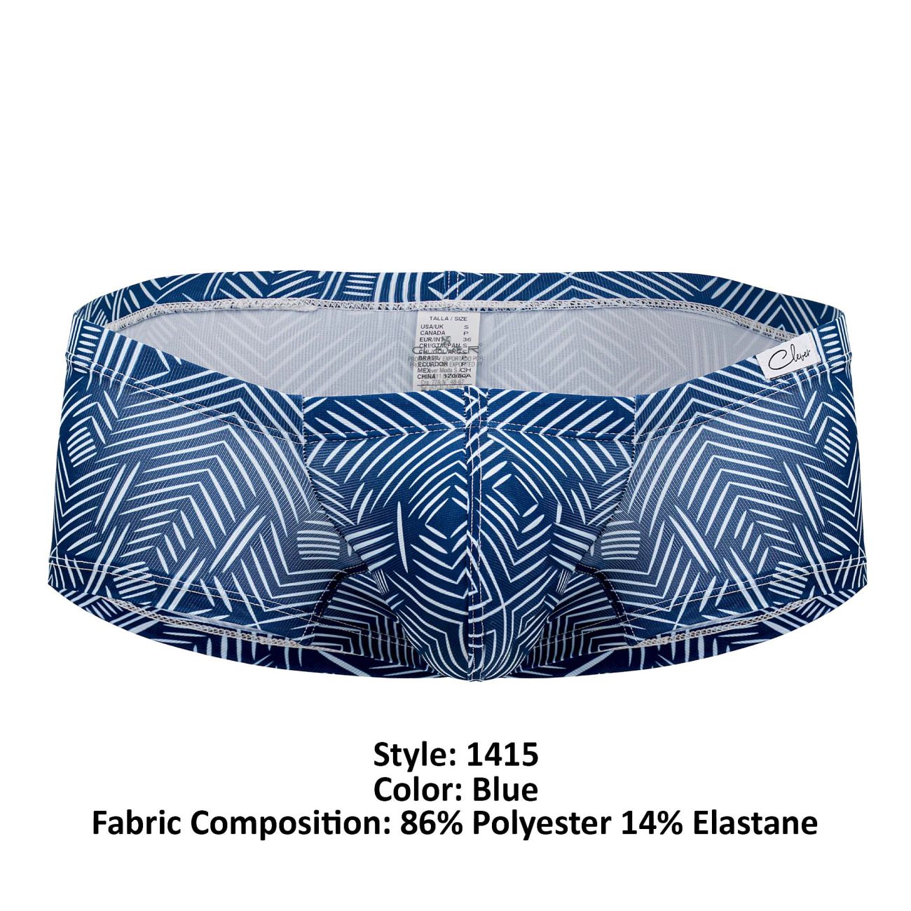 Clever 1415 Kin Badehose Farbe Blau