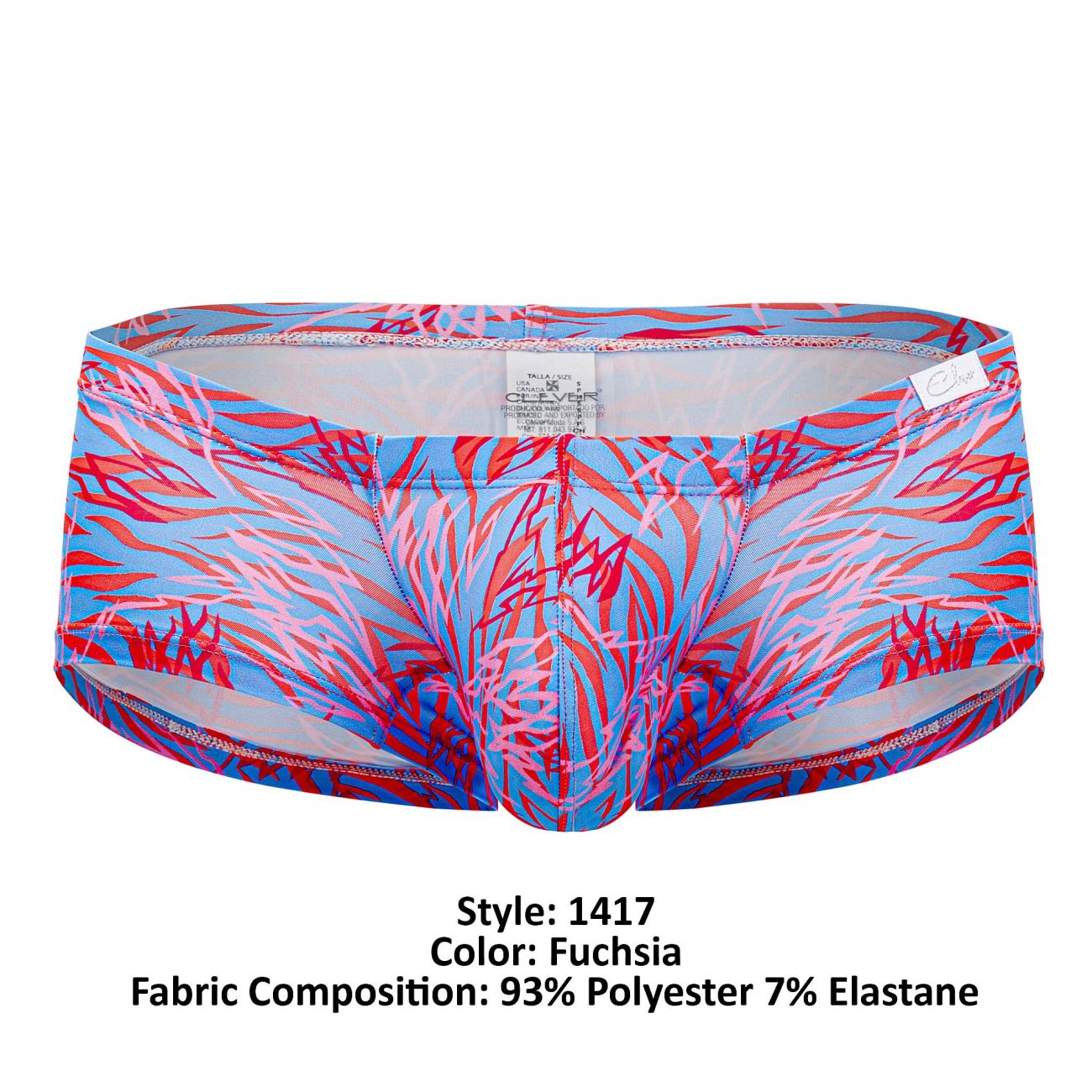 Clever 1417 Descent Boxer Couleur Fuchsia