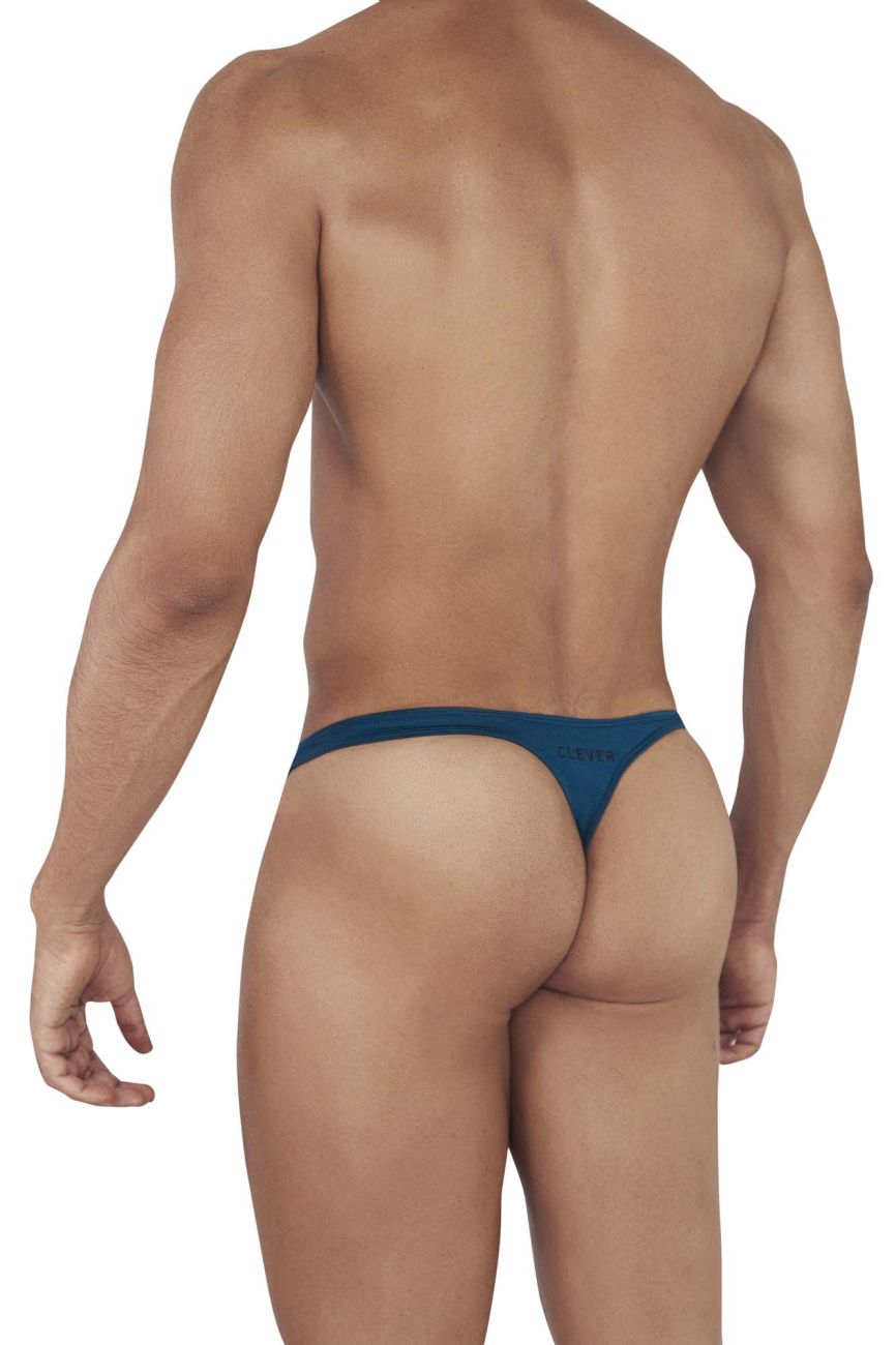 Clever 1455 Blinkende Tangas Farbe Petrolblau