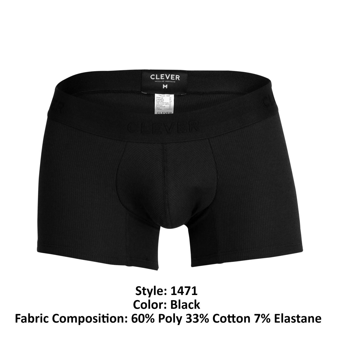 Clever 1471 Heavenly Trunks Farbe Schwarz