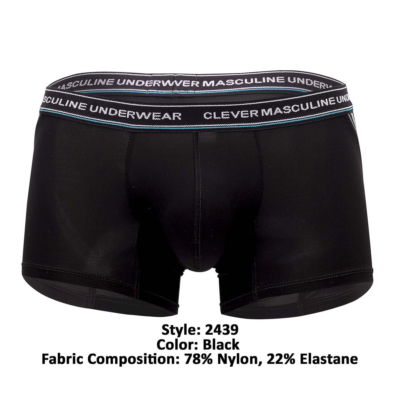 Clever 2439 Kalderash Boxershorts Farbe Schwarz