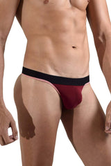 Tongs Borderline Doreanse 1012-BRD Couleur Bordeaux