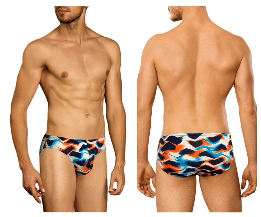 Slip Doreanse 1238-PRN Waves imprimé en couleur