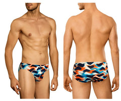 Slip Doreanse 1238-PRN Waves imprimé en couleur
