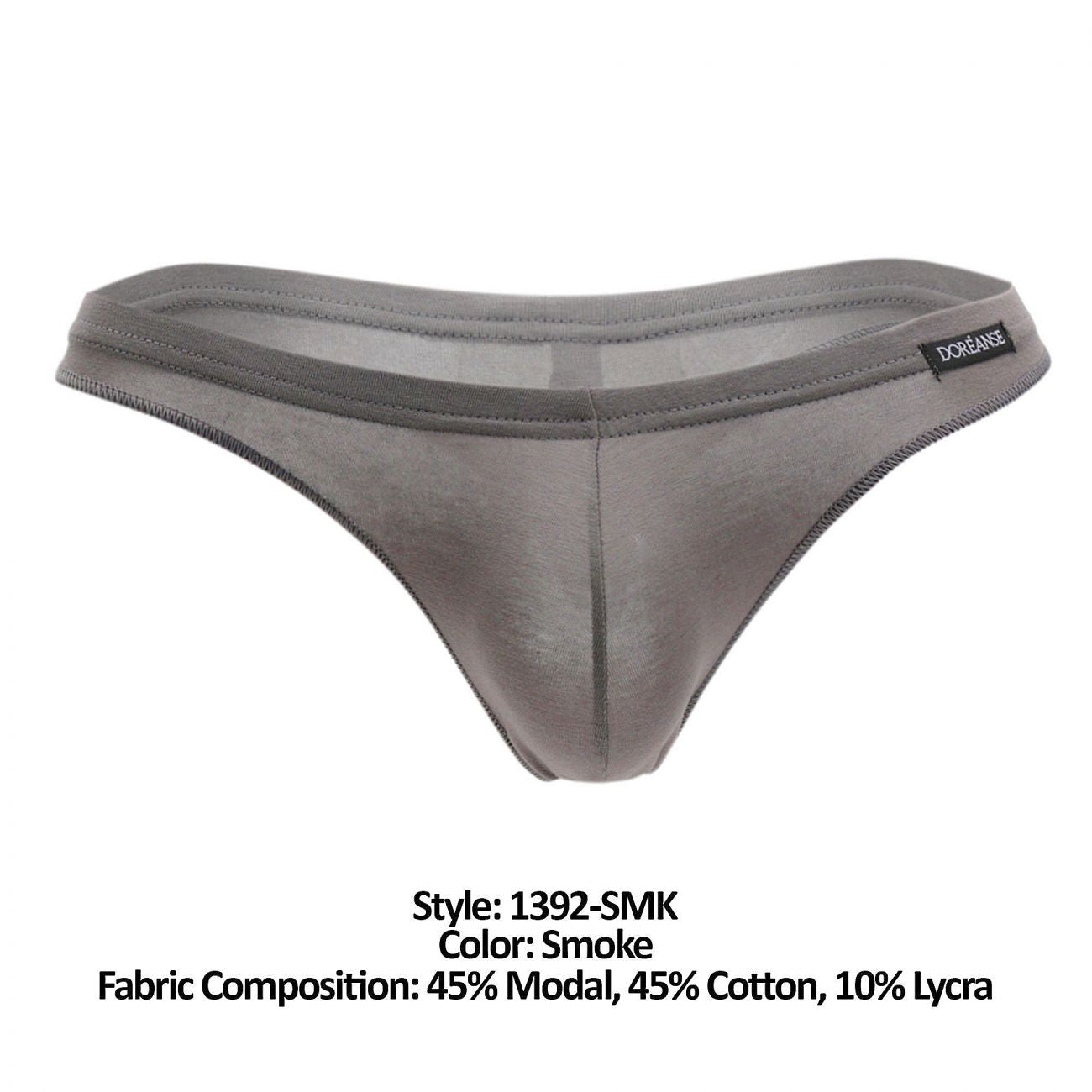 Doreanse 1392-SMK Euro Tanga Farbe Rauch
