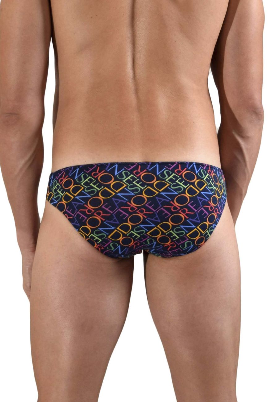 Doreanse 1405-PRN Proud Briefs Color Printed