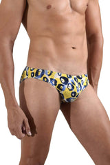 Doreanse 1407-PRN Leopard Art Briefs Color Printed