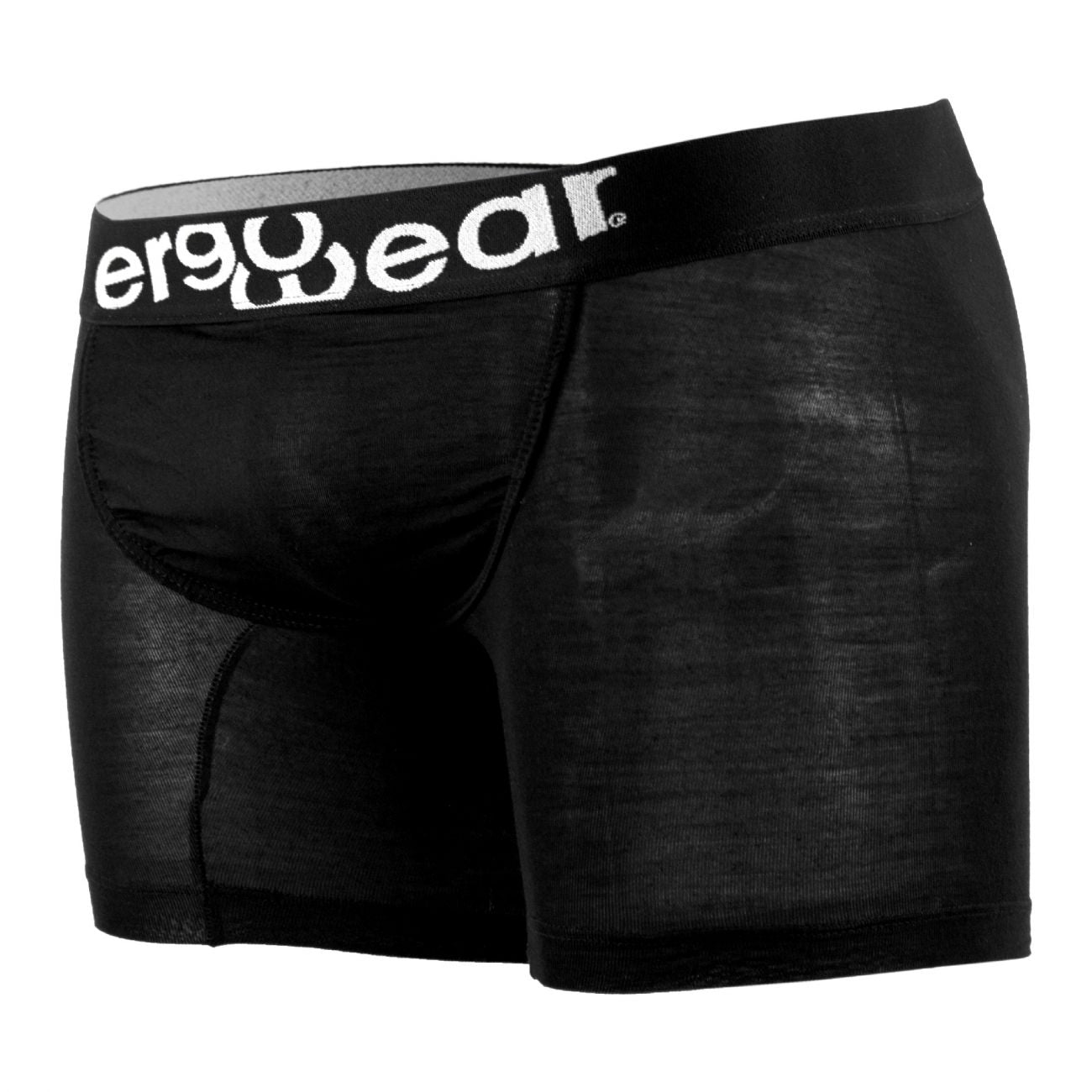 ErgoWear EW0711 FEEL Modal Long Boxer Briefs Color Black