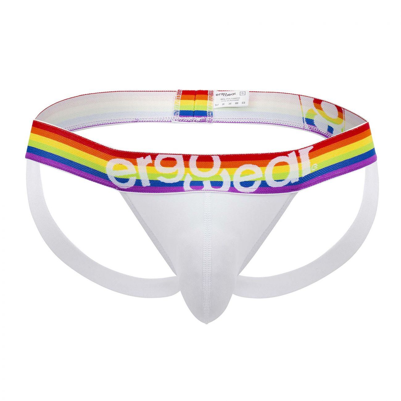 ErgoWear EW1113 MAX XV PRIDE Jockstrap Color White