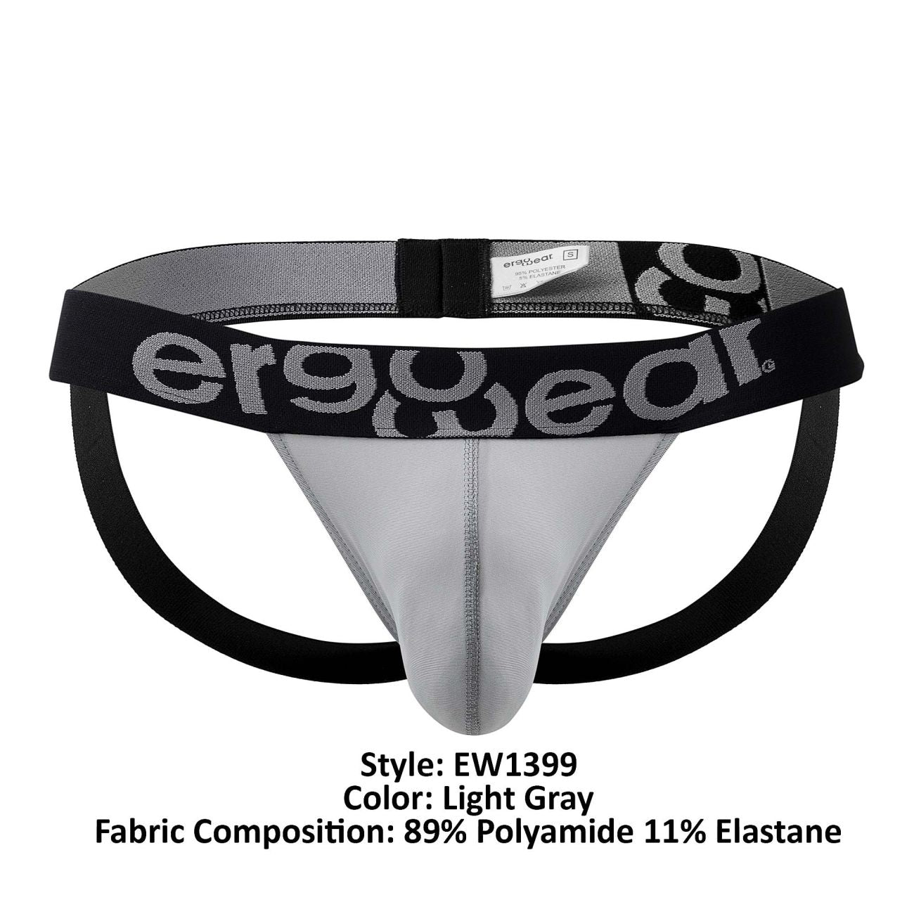 Jockstrap ErgoWear EW1399 GYM Couleur Gris clair