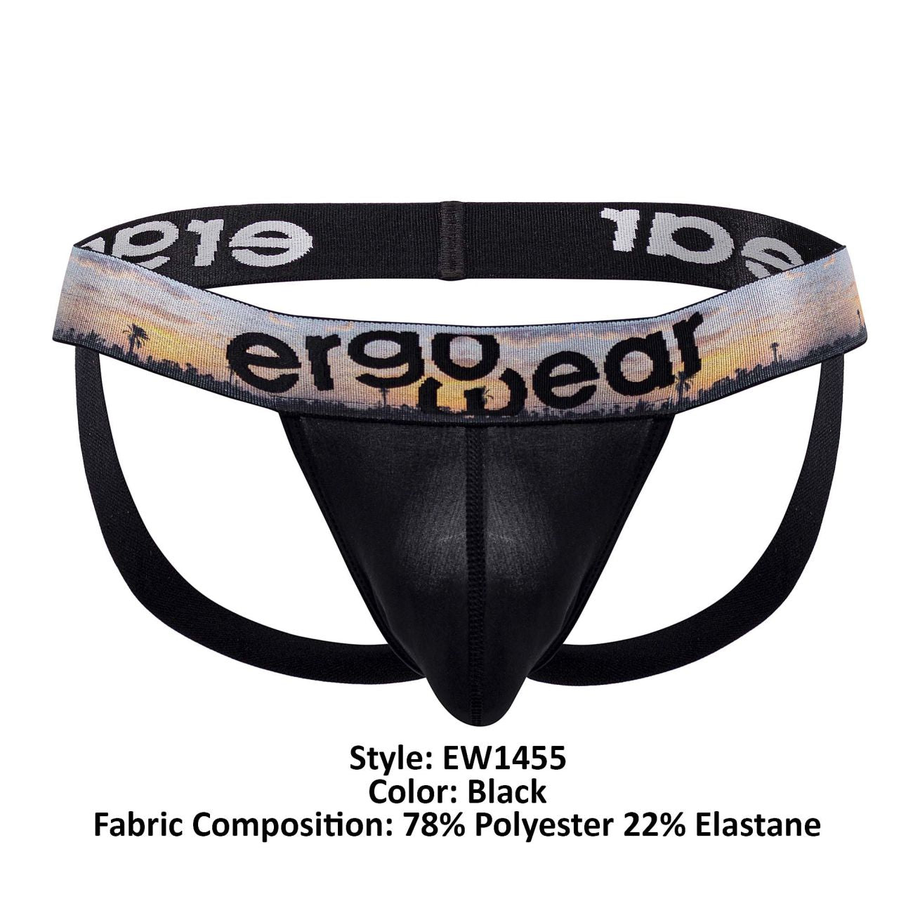 ErgoWear EW1455 MAX SE Jockstrap Farbe Schwarz