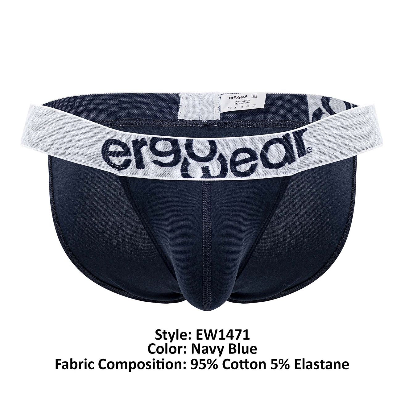 ErgoWear EW1471 MAX COTTON Bikini Farbe Marineblau