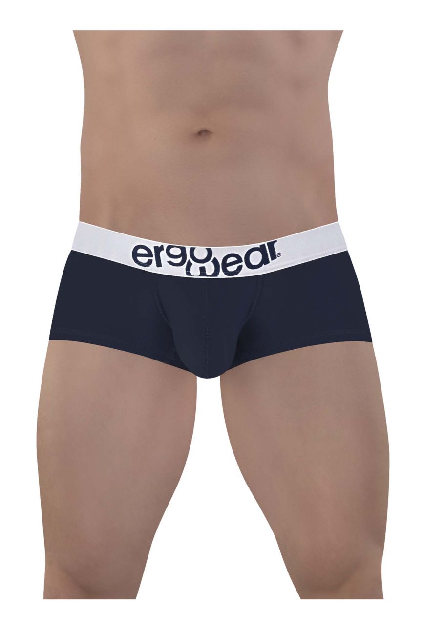 Boxer ErgoWear EW1472 MAX COTTON Couleur Bleu Marine