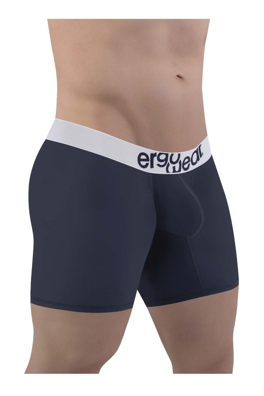 Boxer ErgoWear EW1473 MAX COTTON Couleur Bleu Marine