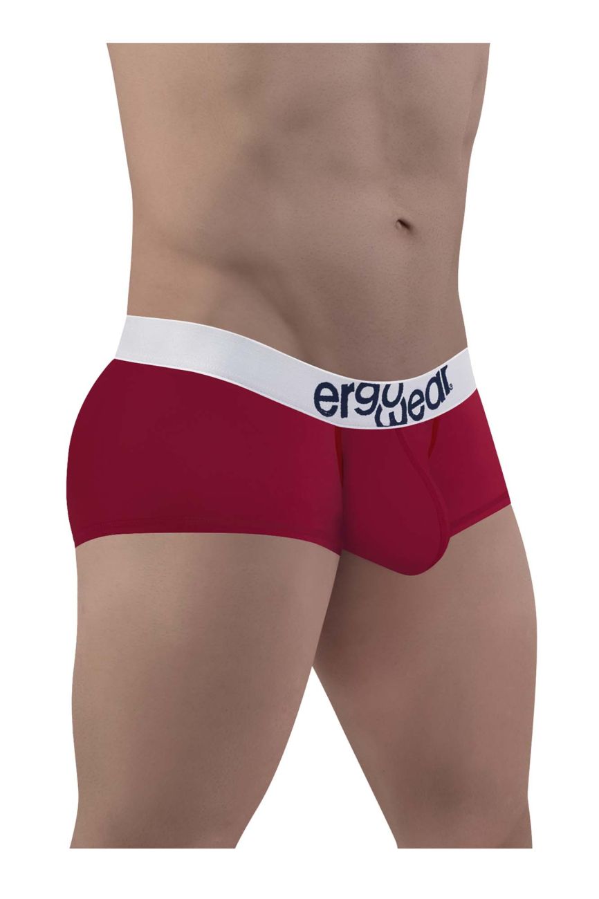 ErgoWear EW1480 MAX COTTON Boxershorts Farbe Granat