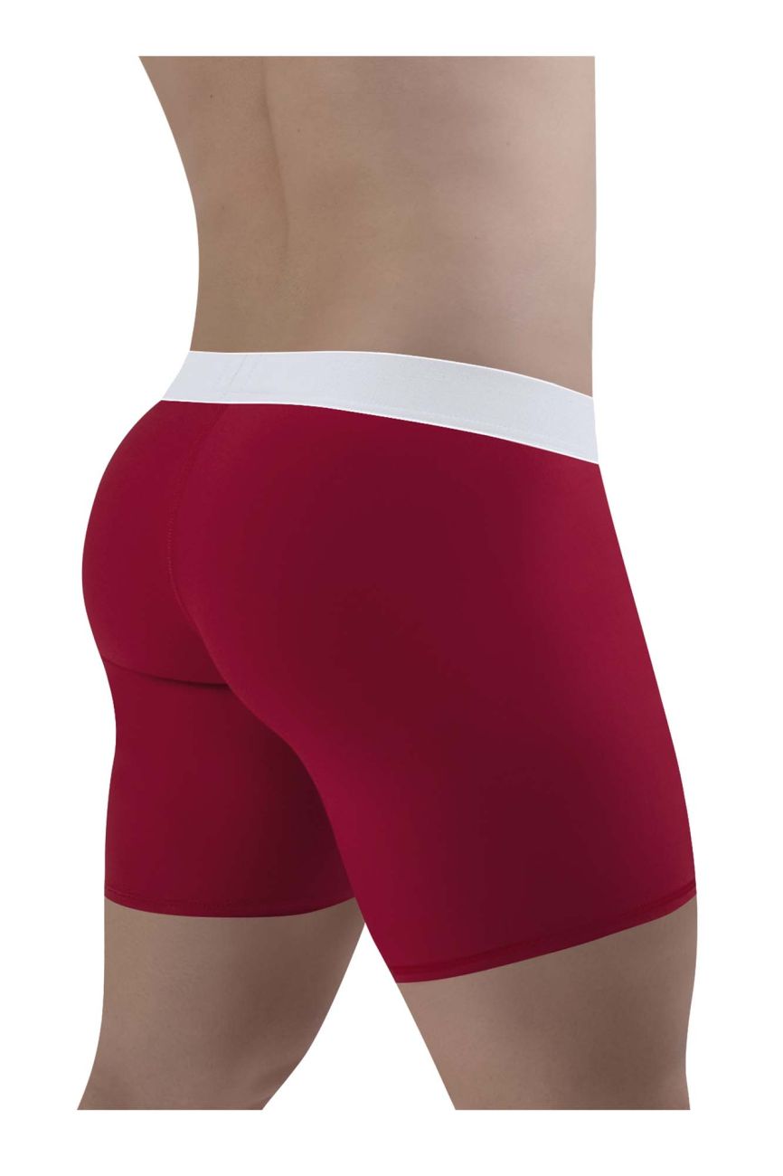 Boxer ErgoWear EW1481 MAX COTTON Couleur Grenat