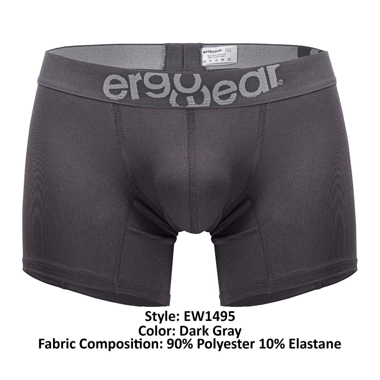 Boxer ErgoWear EW1495 HIP Couleur Gris foncé