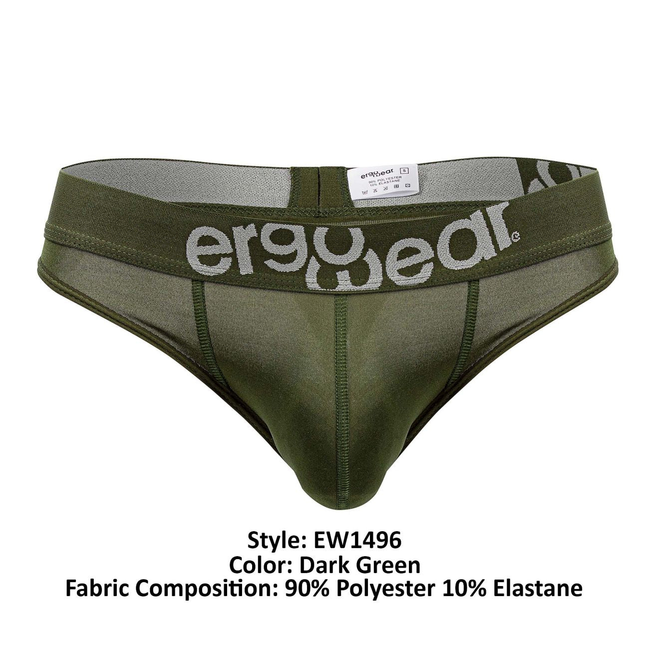 Tongs ErgoWear EW1496 HIP Couleur Vert Foncé