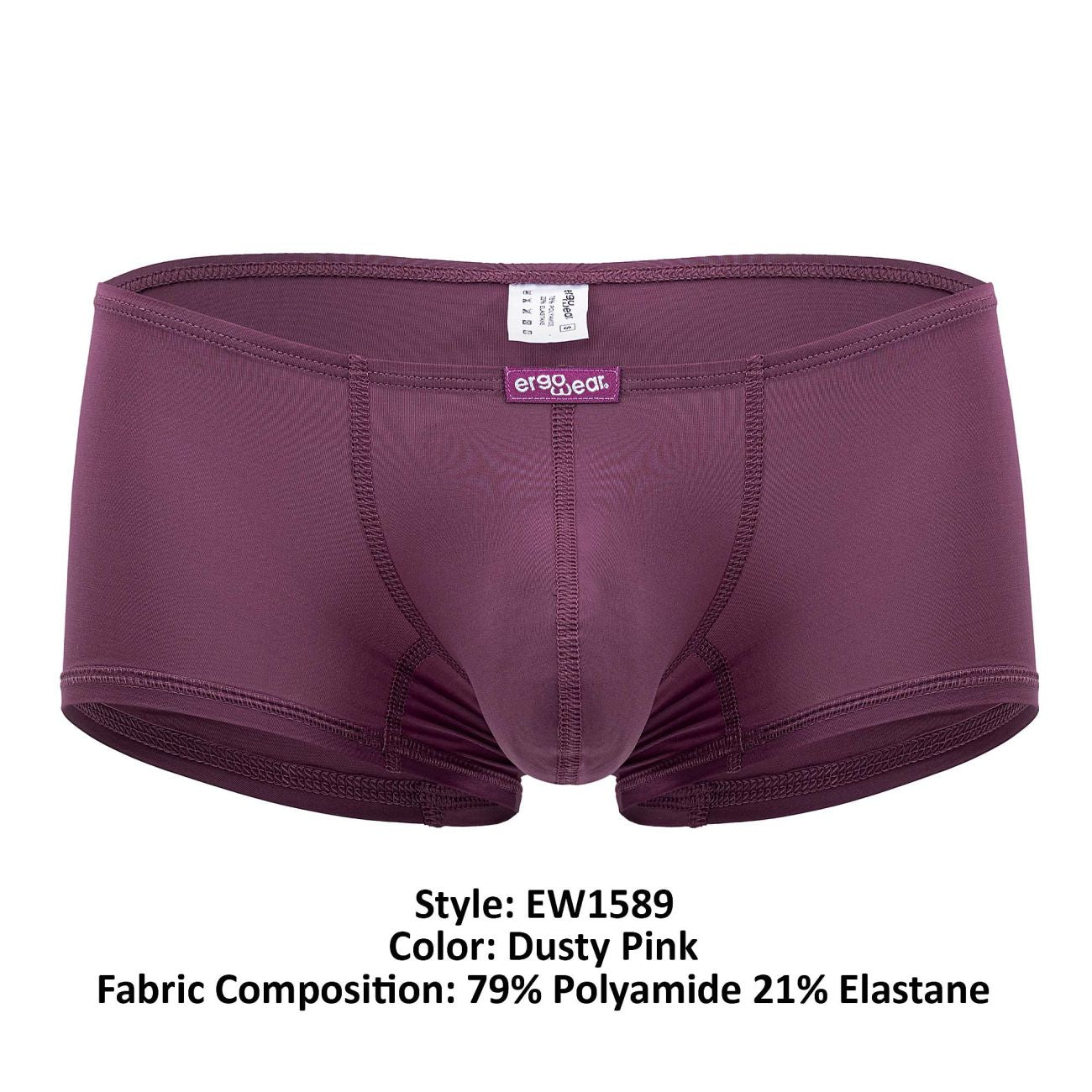 ErgoWear EW1589 X4D Badehose, Farbe Dusty Pink