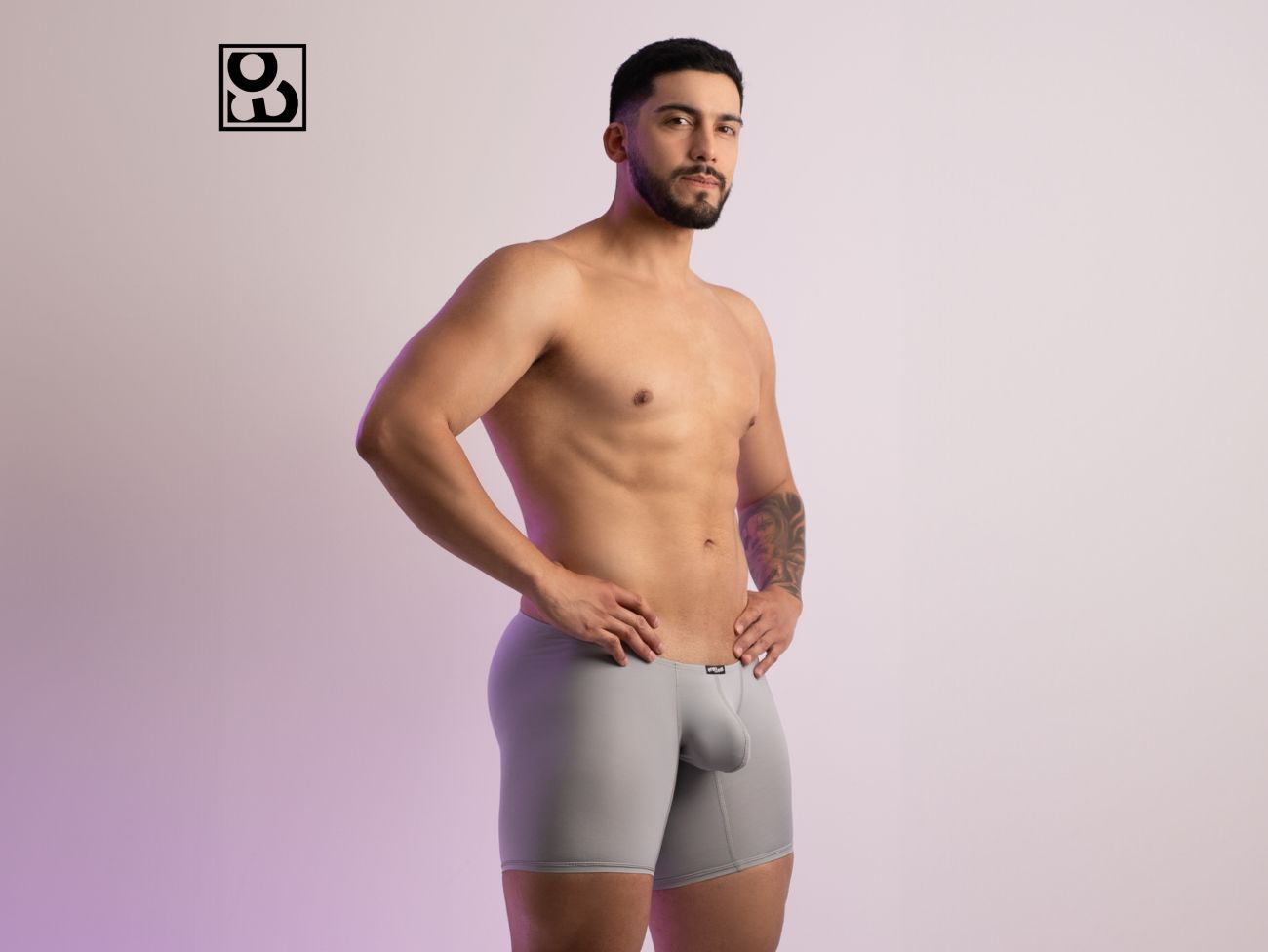 Boxer ErgoWear EW1594 X4D Couleur Gris Argent