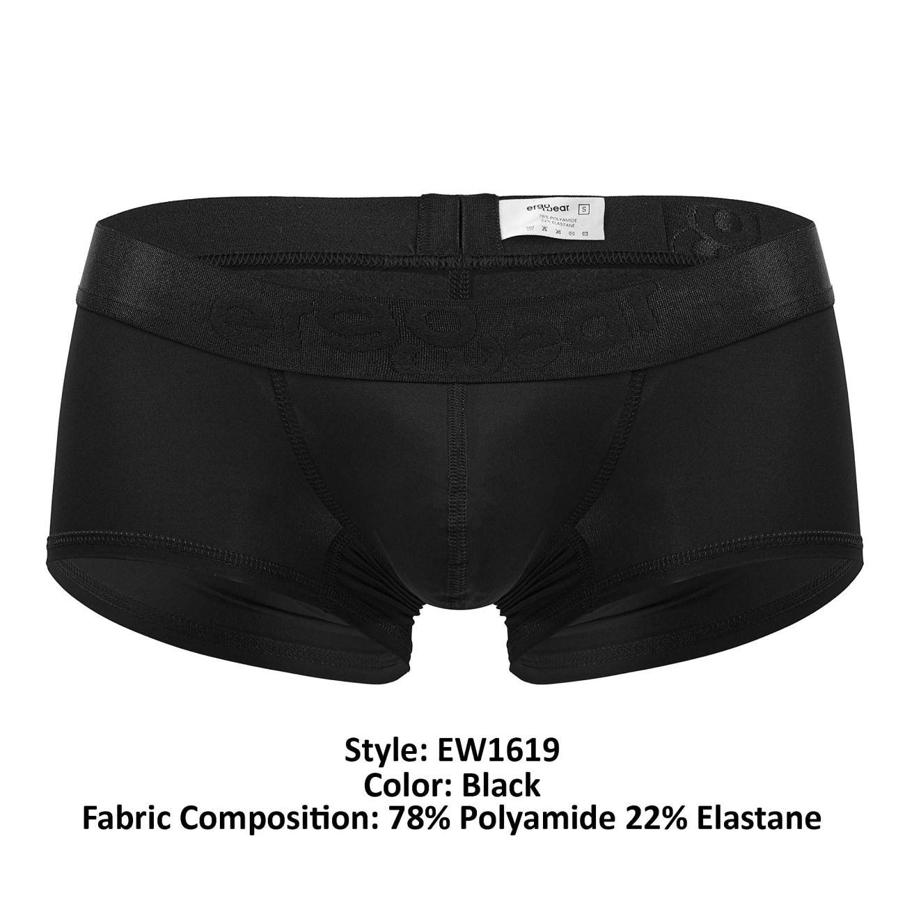 ErgoWear EW1619 MAX XX Badehose Farbe Schwarz