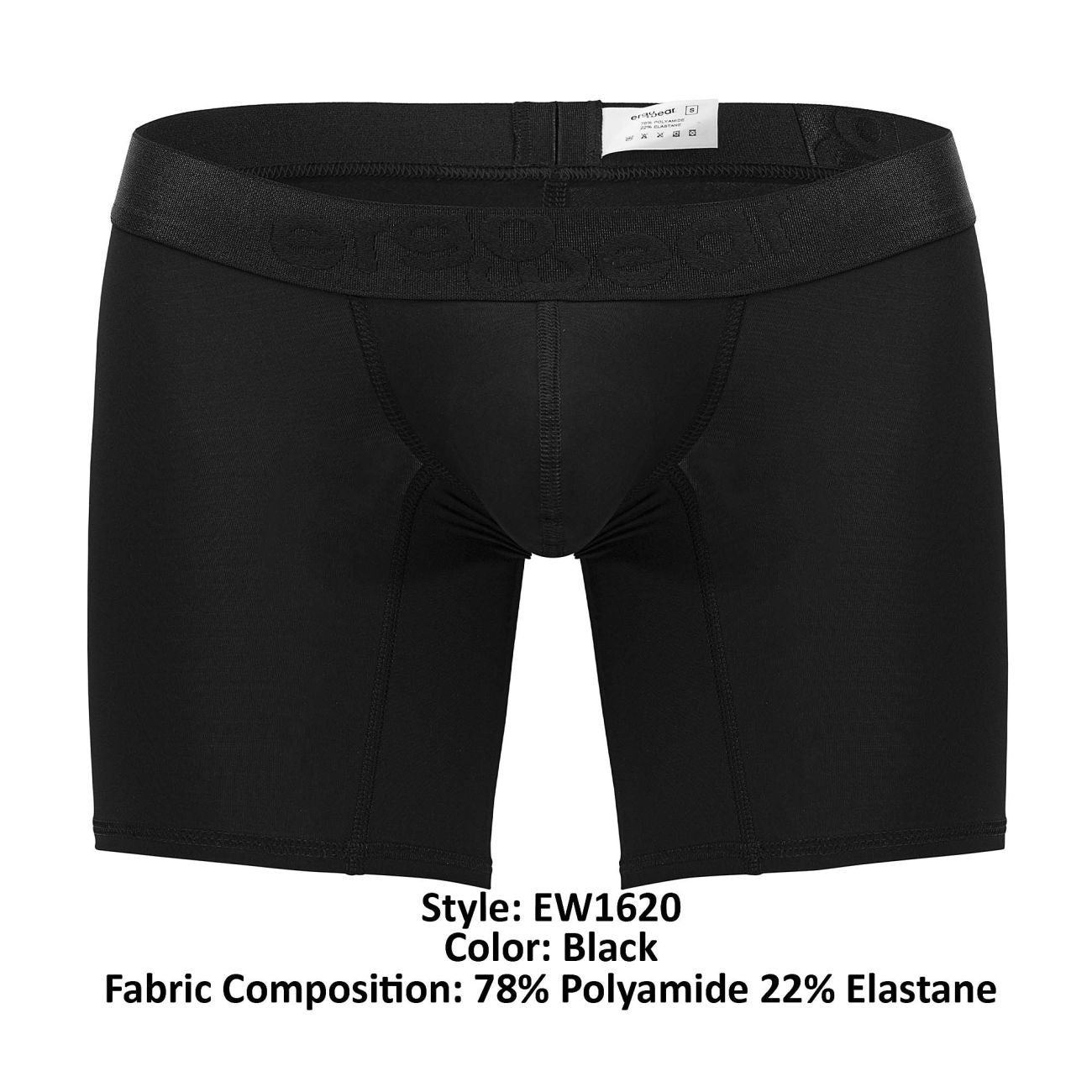 Boxer ErgoWear EW1620 MAX XX Couleur Noir