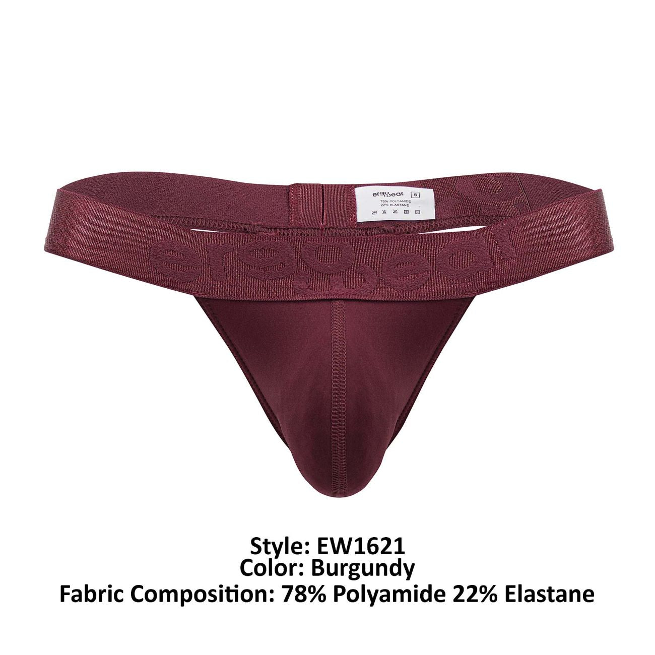 ErgoWear EW1621 MAX XX G-String Color Burgundy