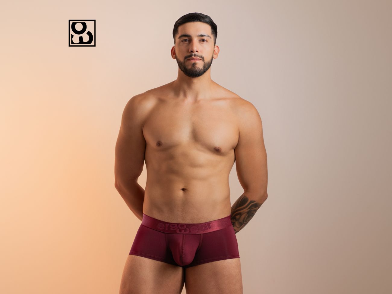 ErgoWear EW1623 MAX XX Badehose Farbe Burgunderrot