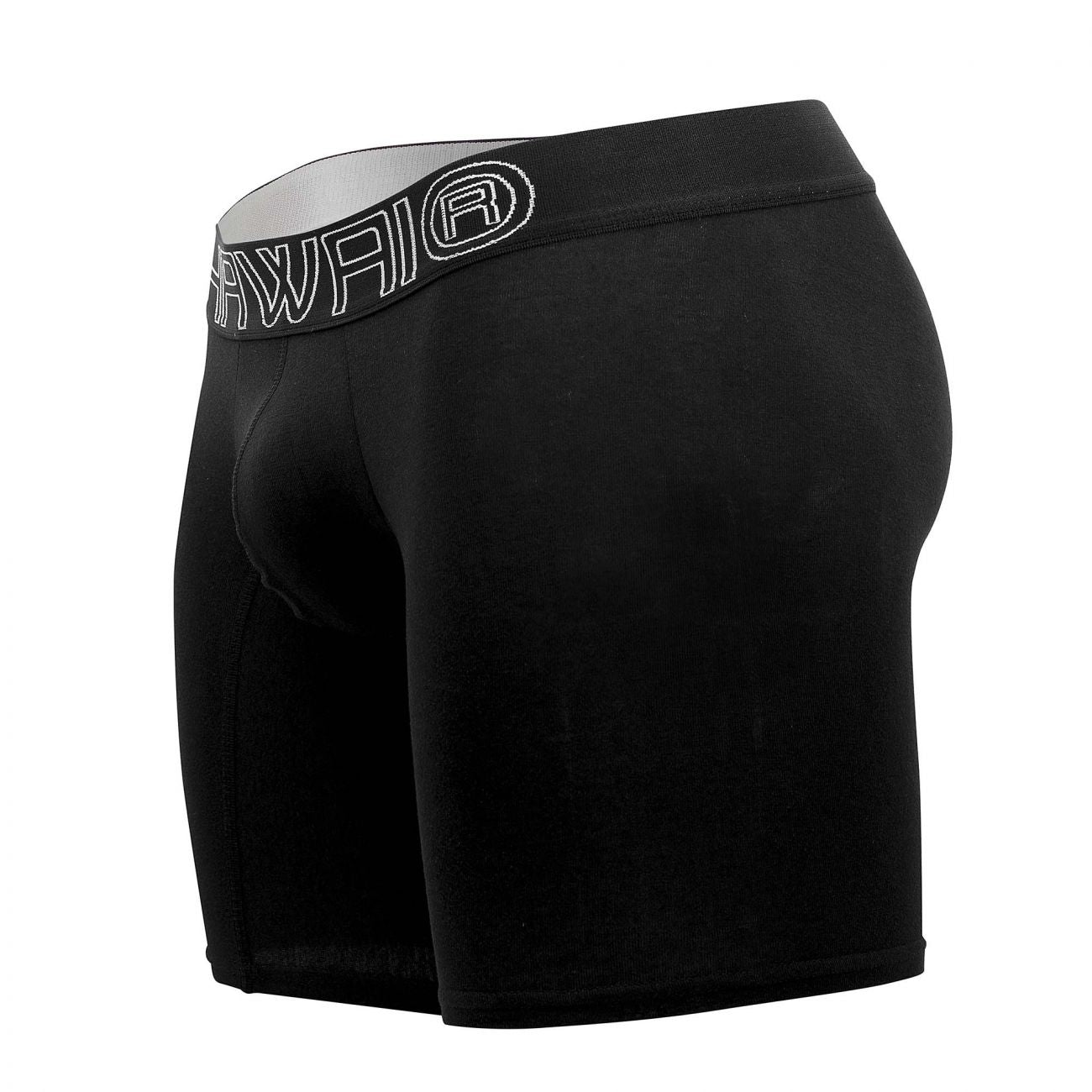 HAWAI 41903 Solid Athletic Boxer Briefs Color Black