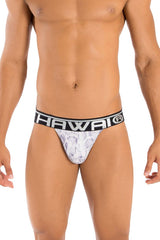 HAWAI 41946T Animal Print Athletic Jockstrap Color Amethyst