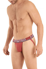 HAWAI 41946 Solid Athletic Jockstrap Color Terracotta