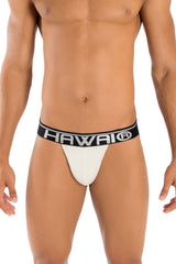 HAWAI 41946 Solid Athletic Jockstrap Color Vanilla