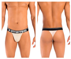 HAWAI 41947 Solid Mens Thongs Color Pearl