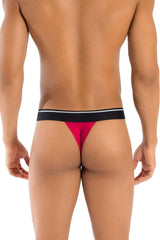 HAWAI 41947 Solid Mens Thongs Color Red