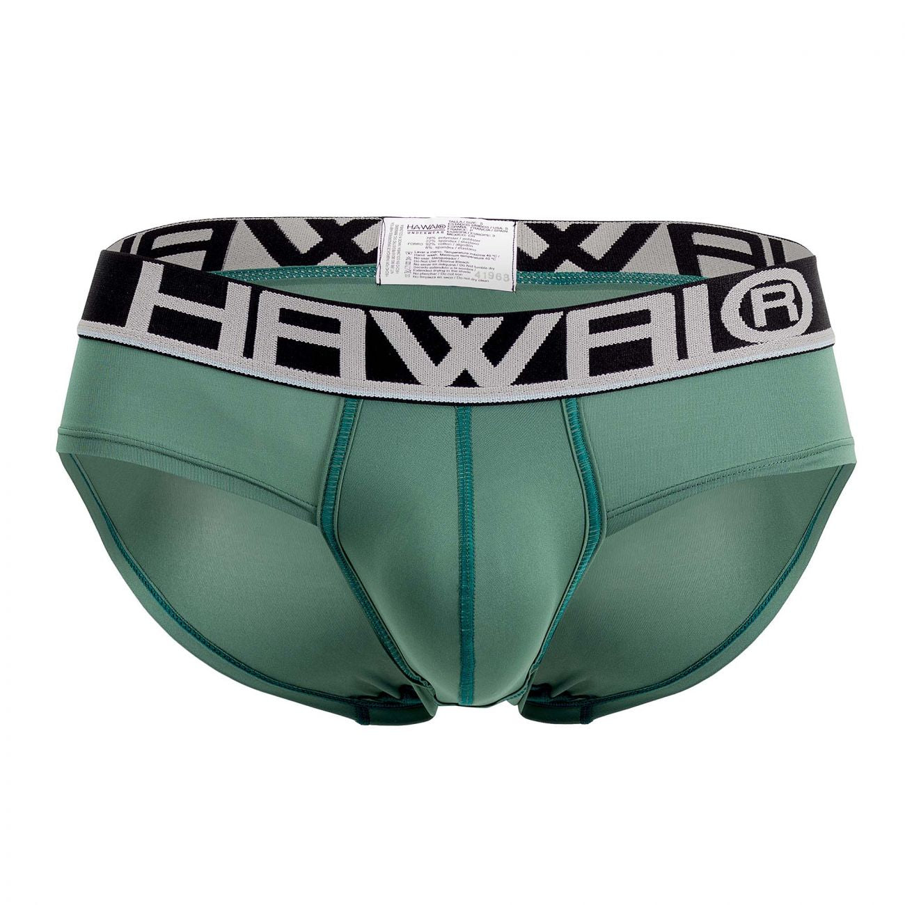 Culotte taille haute unie HAWAI 41963 Couleur Vert