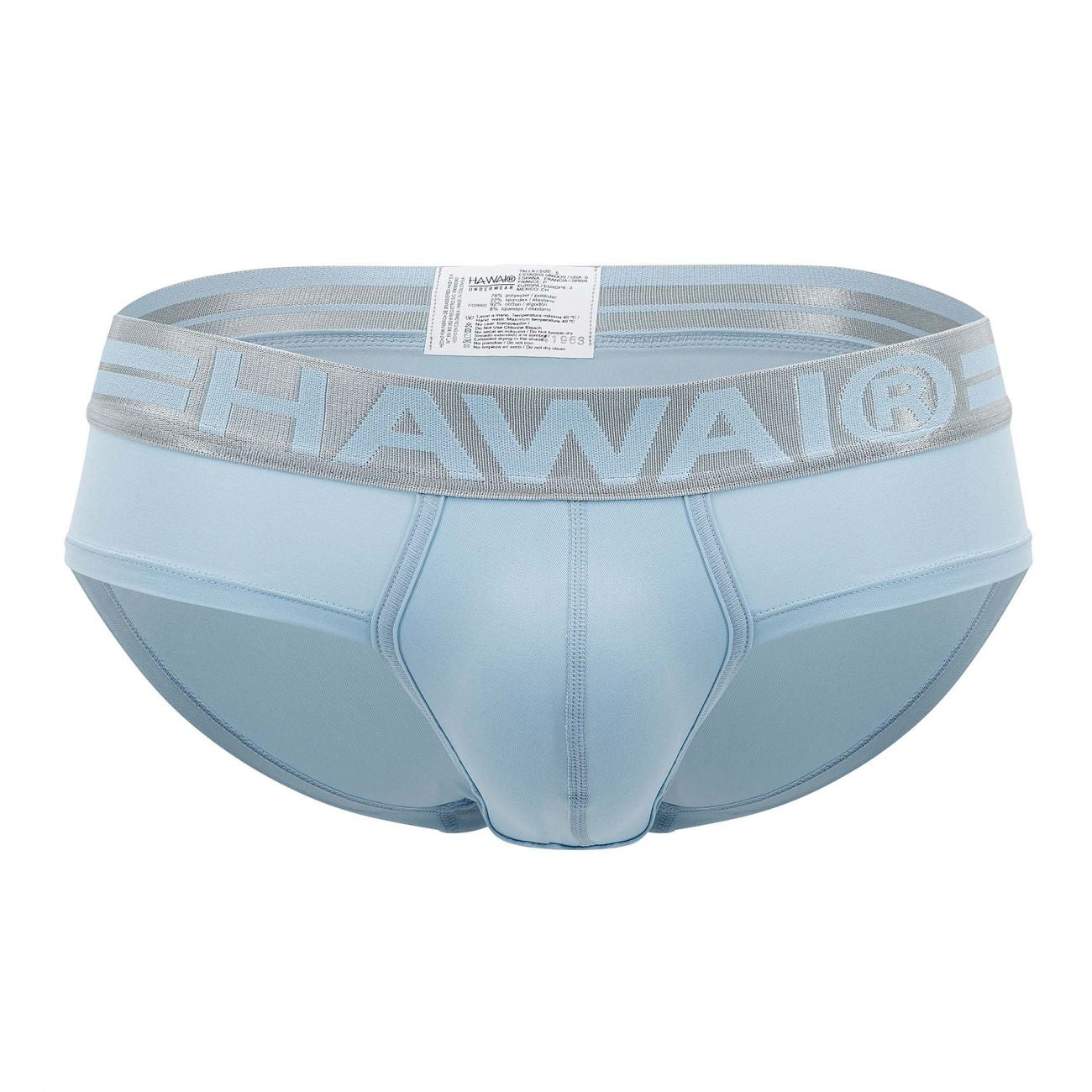 HAWAI 41963 Microfiber Briefs Color Light Blue