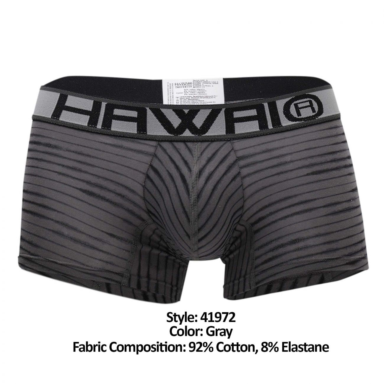 HAWAI 41972 Boxershorts Farbe Grau