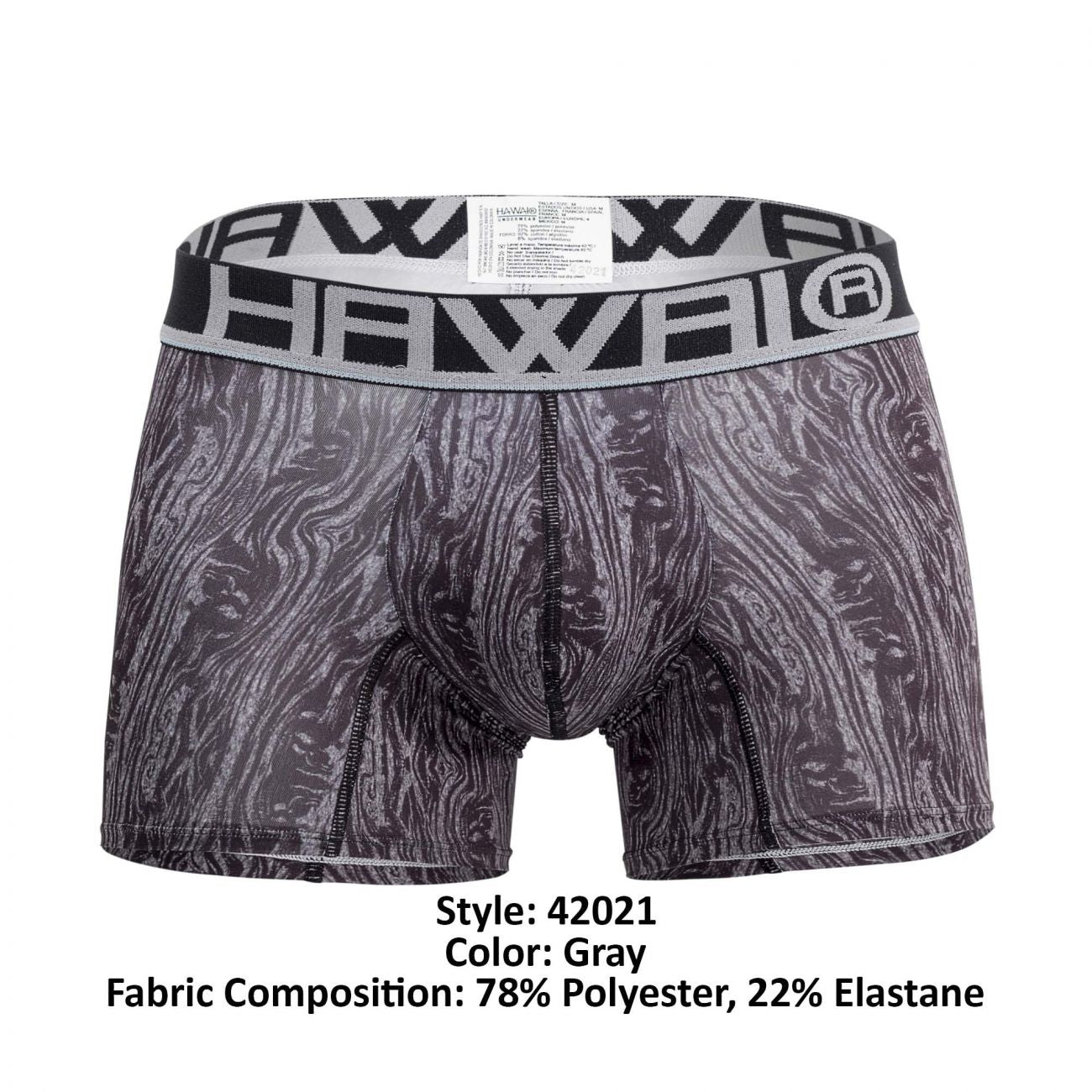 HAWAI 42021 Badehose Farbe Grau