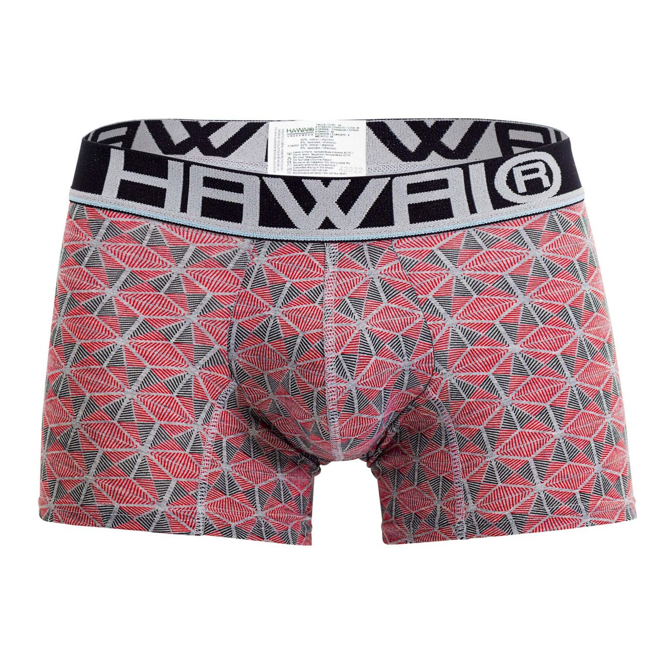 Boxer HAWAI 42022 Couleur Rouge