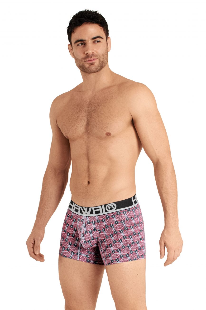 Boxer HAWAI 42022 Couleur Rouge