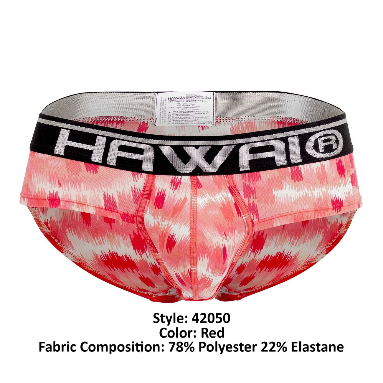 HAWAI 42050 Spots Hip Briefs Color Red