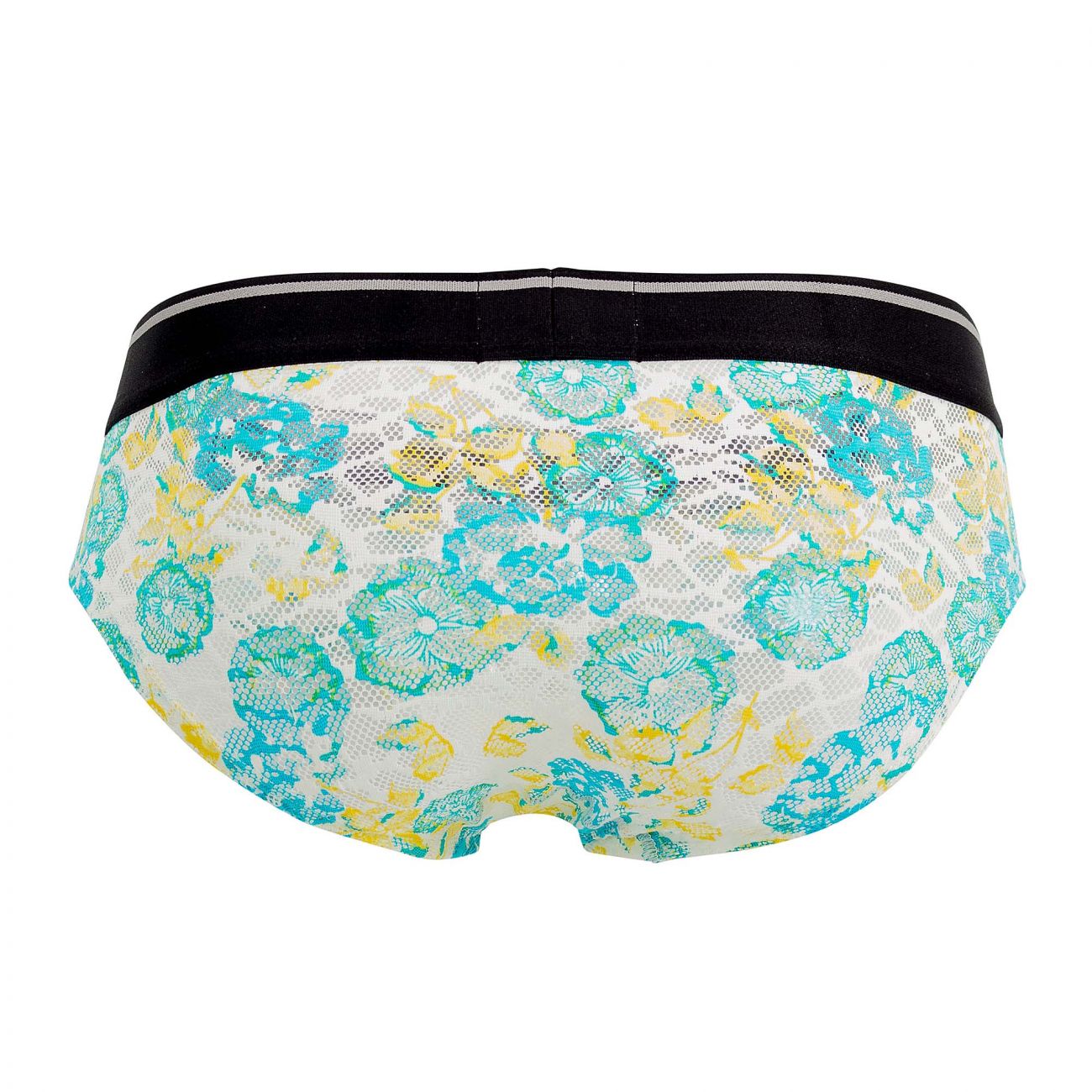 HAWAI 42050 Flowers Hip Briefs Color Turquoise