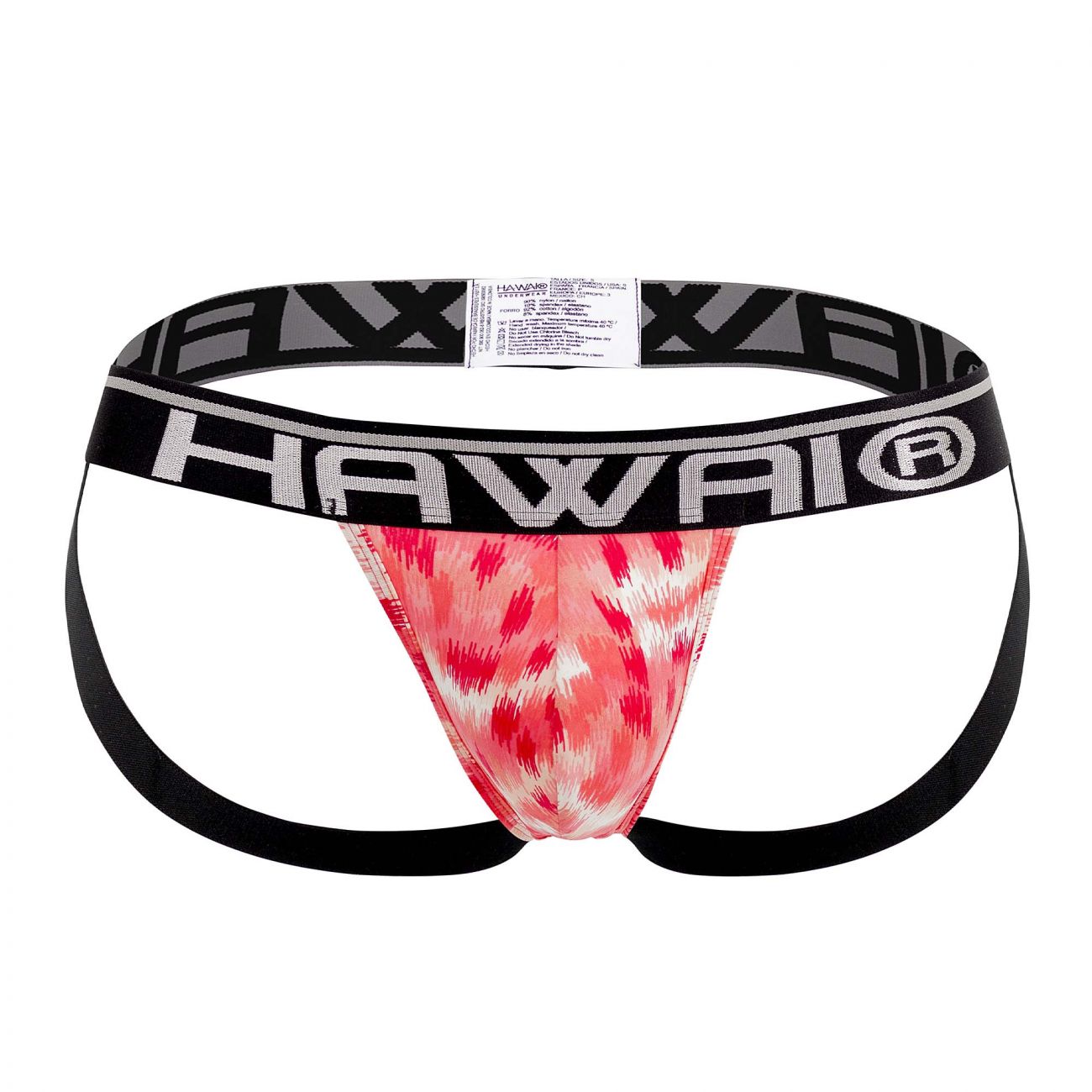 Jockstrap athlétique HAWAI 42052 Spots Couleur Rouge