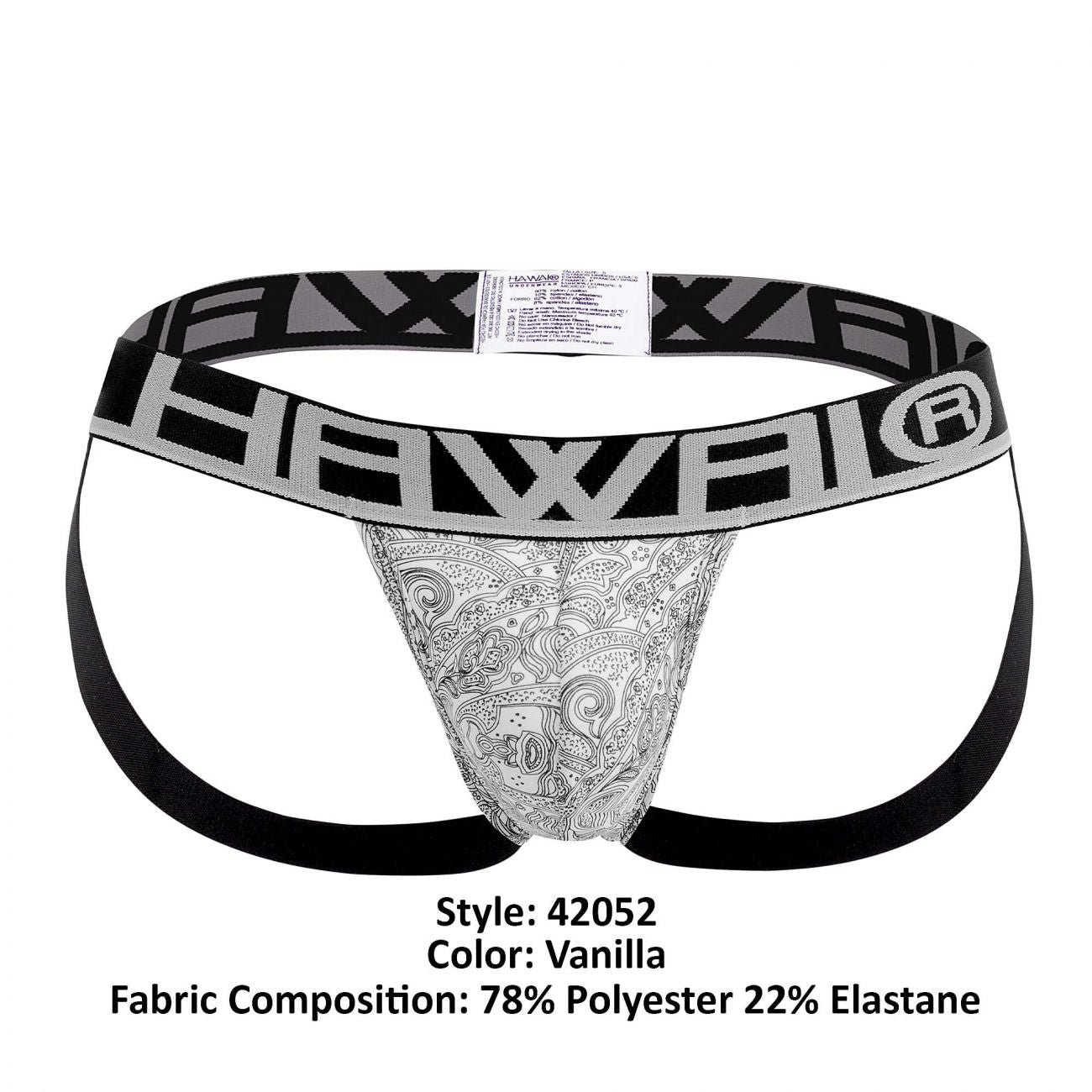 Jockstrap athlétique HAWAI 42052 Illustration Couleur Vanille