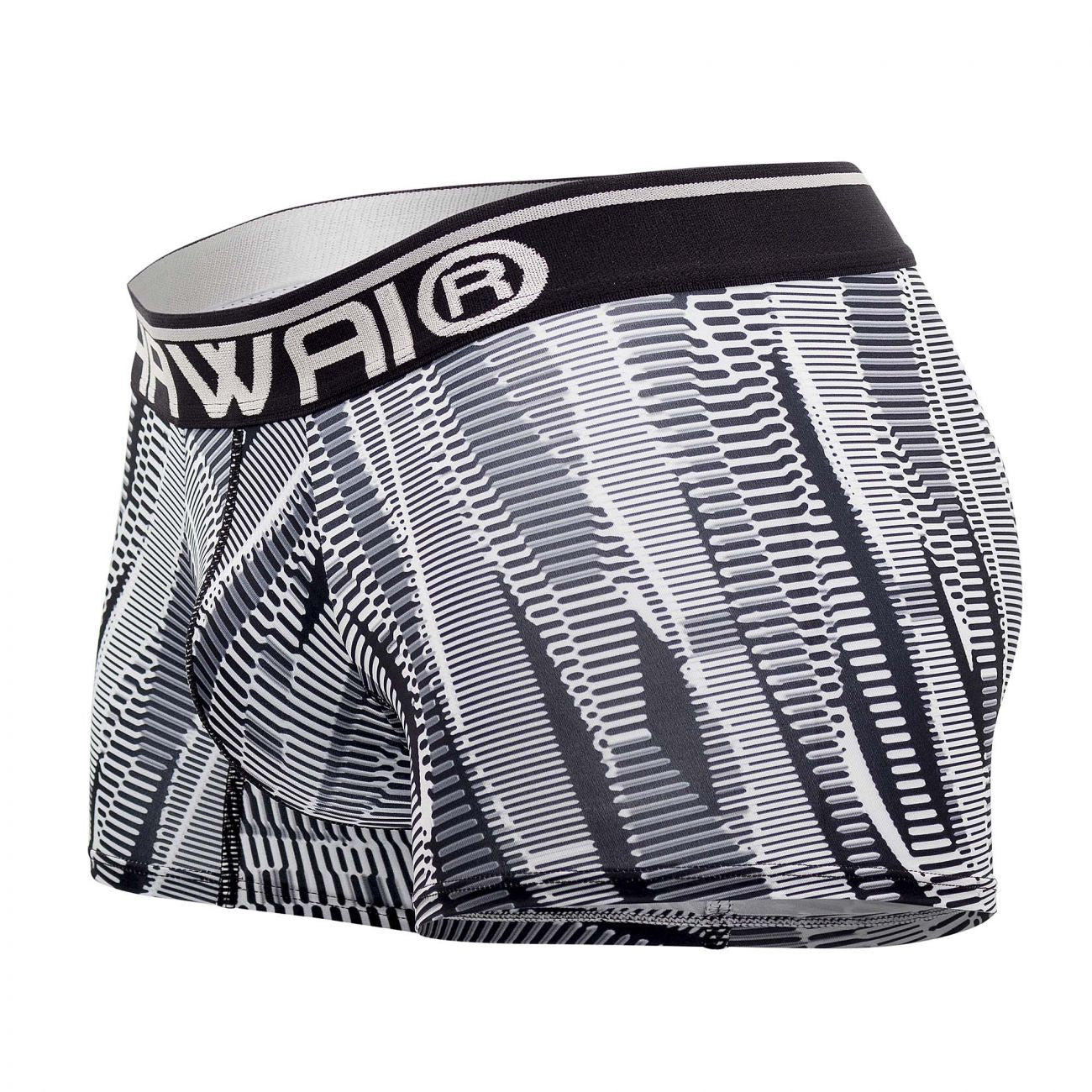 HAWAI 42121 Boxer de sport imprimé Couleur Noir